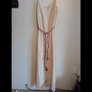 White Lace Summer Dress